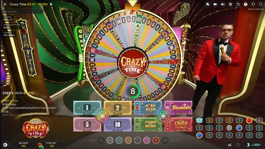 live crazy time