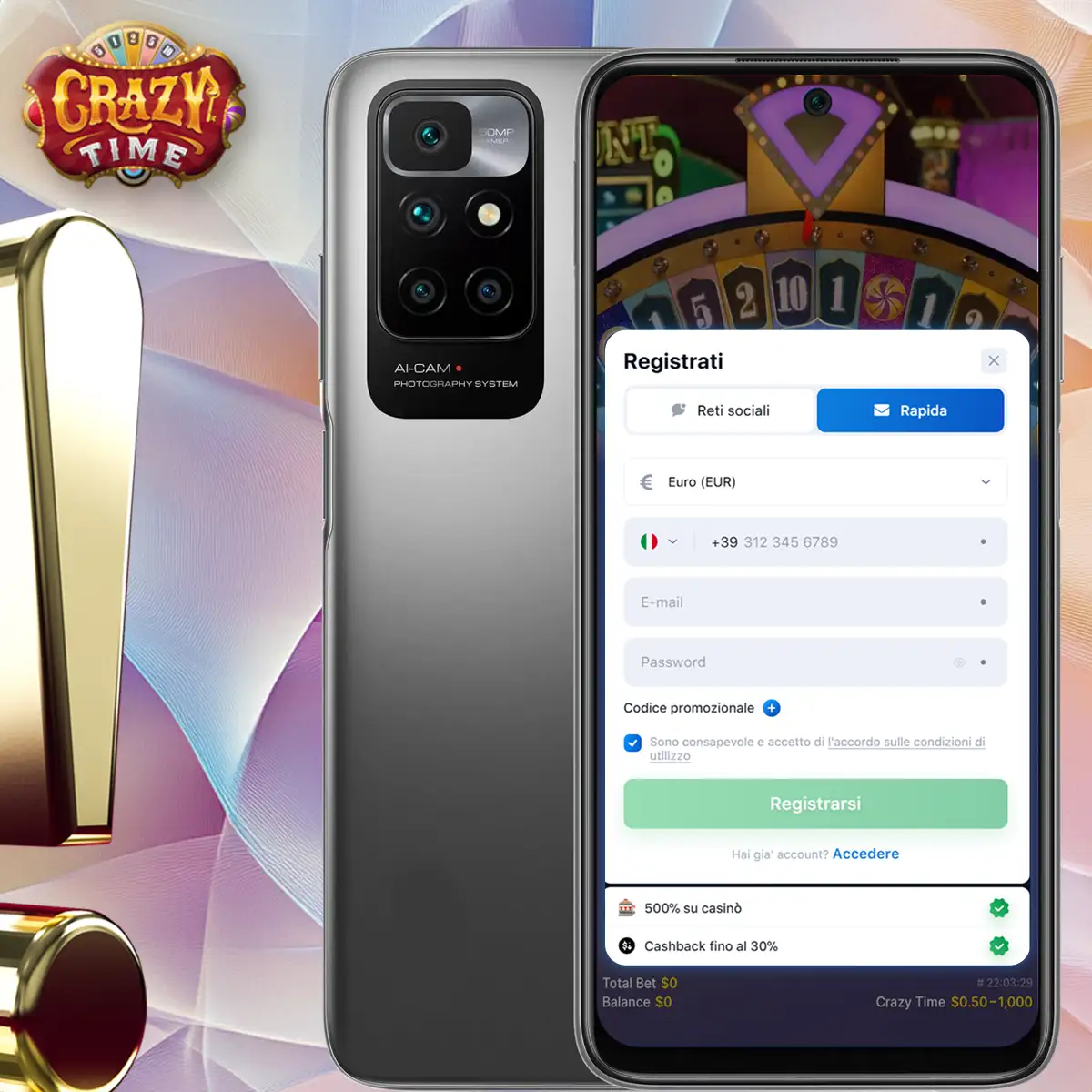 Registration is mandatory to participate in the game